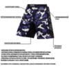 Шорты Hardcore Training Blue Camo