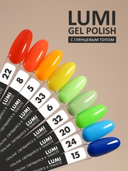 Гель-лак светящийся в темноте (Gel polish LUMI) #15, 8 ml