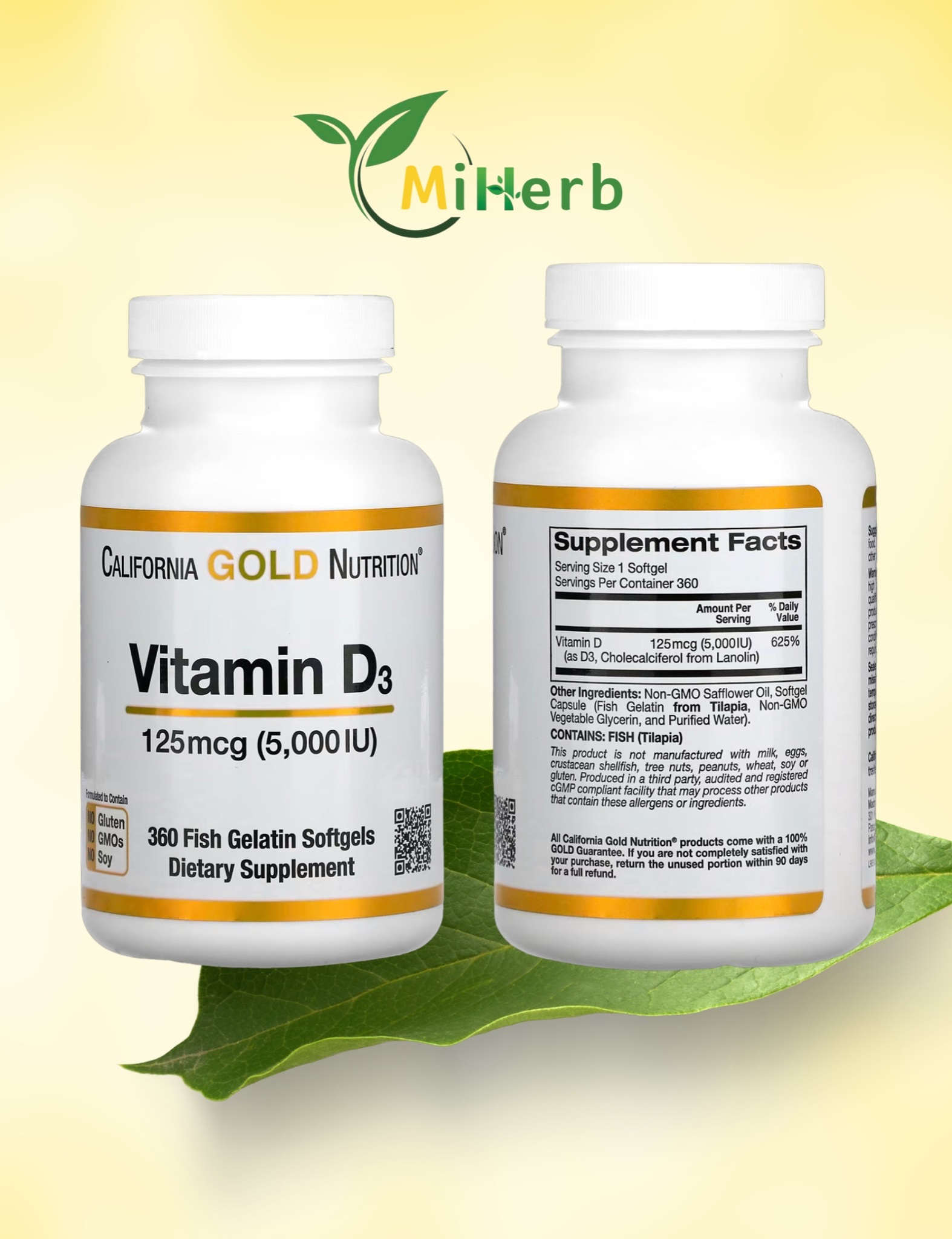 Инструкция california gold nutrition vitamin d3