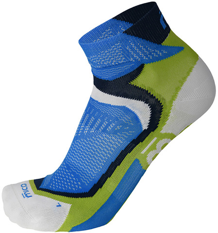 Элитные короткие носки Mico X-Performance Run Extralight Weight Blue для бега