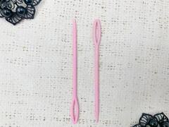 Игла пластиковая, L 9 см, ассорти