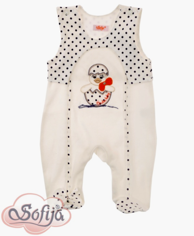 Полукомбинезон для норожденного Sofija Dafinka