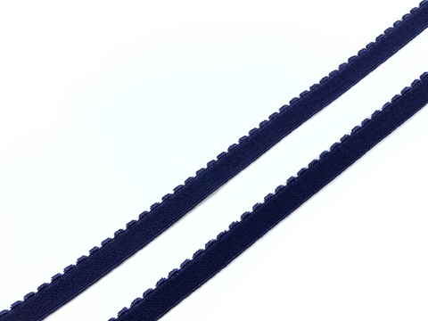 Резинка отделочная темно-синяя 10 мм (цв. 061), 641/10