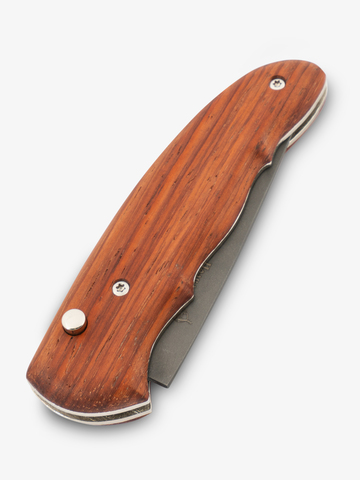 Нож «Крестовский» (сталь X12МФ, стабилизированный орех)