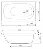 Cezares Передняя панель для акриловой ванны ECO-120-SCR-W37