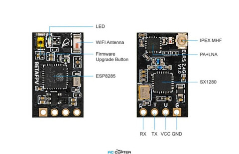 Приёмник BetaFPV ELRS Nano Receiver 2.4 GHz