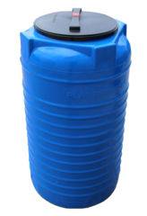 Ёмкость пластиковая пищевая STERH VERT 200 л. вертикальная (53x53x105см;синий) - арт.555072.2