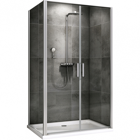 Abber Sonnenstrand AG04100C-S75 Душевой уголок, 100x75x195, цвет: хром