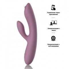 Интерактивный кролик-вибратор Trysta Neo со стимулирующим шариком точки G от SVAKOM
