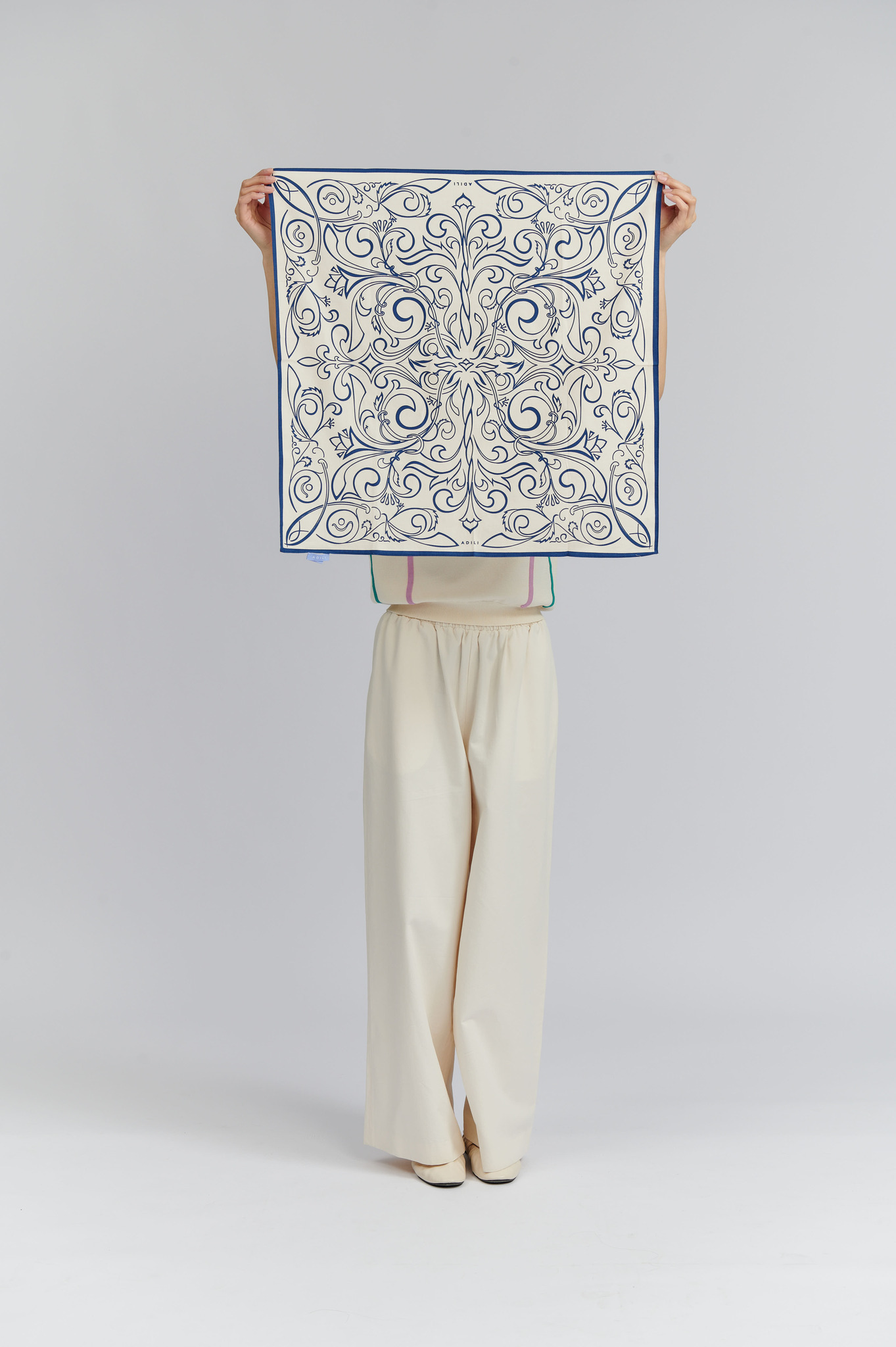 ПЛАТОК хлопок | 65х65 | (290-07) «Ақбұлақ»