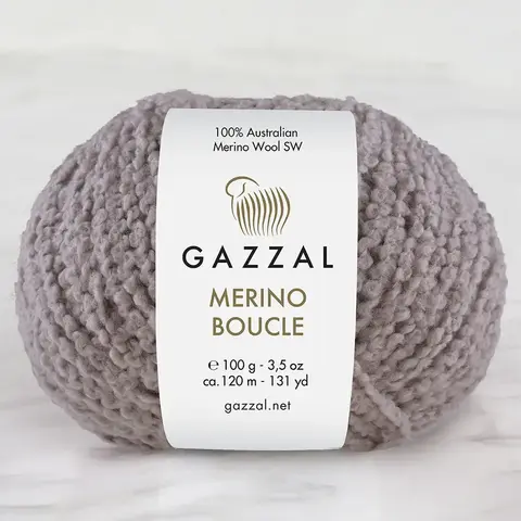 Пряжа Gazzal Merino Boucle 3762