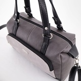 Сумка Саломея 130 мульти итальянский серо-черный