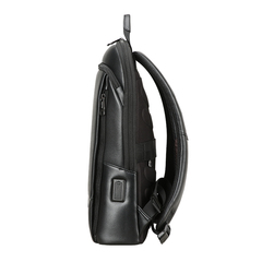 Рюкзак для ноутбука BOPAI 61-52711 нат.кожа черный (уценка)