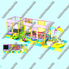 Детский игровой лабиринт "Затерянный остров"