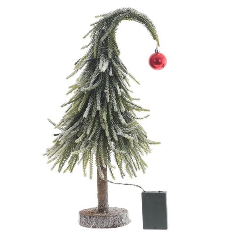 Изделие декоративное с подсветкой "Елка" (3хАА, н/п), L24 W21 H45 см