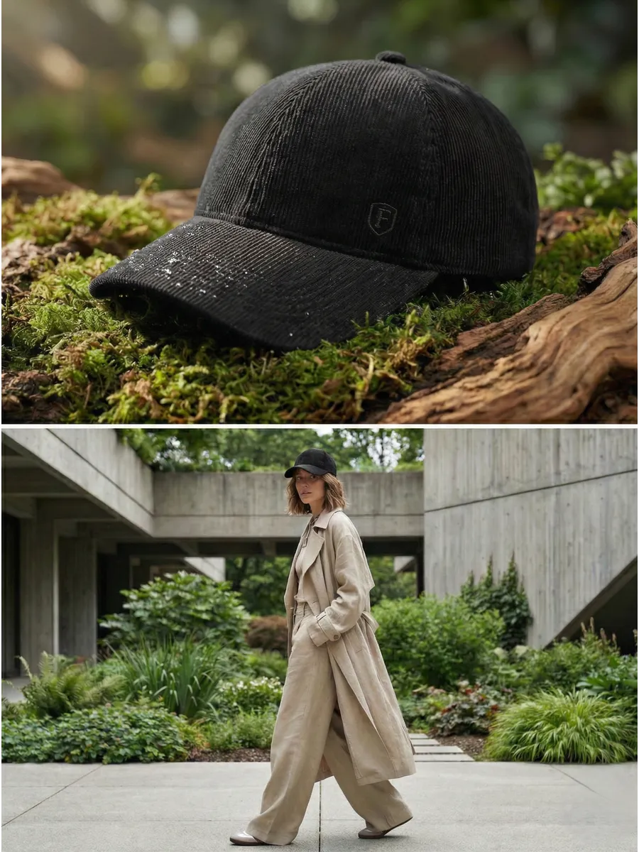 Бейсболка летняя вельвет весенняя