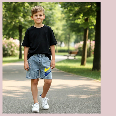 Шорты джинсовые м (5-9) 260331-LT2534