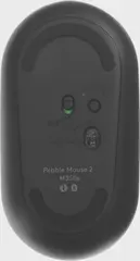 Беспроводная мышь оптическая  Logitech M350S Pebble 2, графитовая, BT, USB, 4000dpi — фото 6