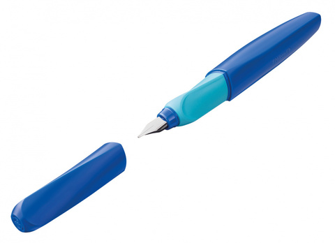 Ручка перьевая Pelikan Office Twist® Standart P457DeePBlue M перо сталь нержавеющая карт.уп. (814737)