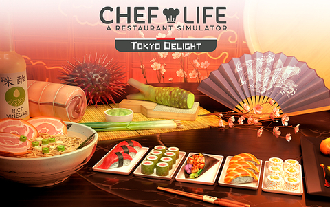 Chef Life: A Restaurant Simulator - TOKYO DELIGHT (для ПК, цифровой код доступа)