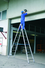 Двухсторонняя стремянка STABILO 2х18 (801753)