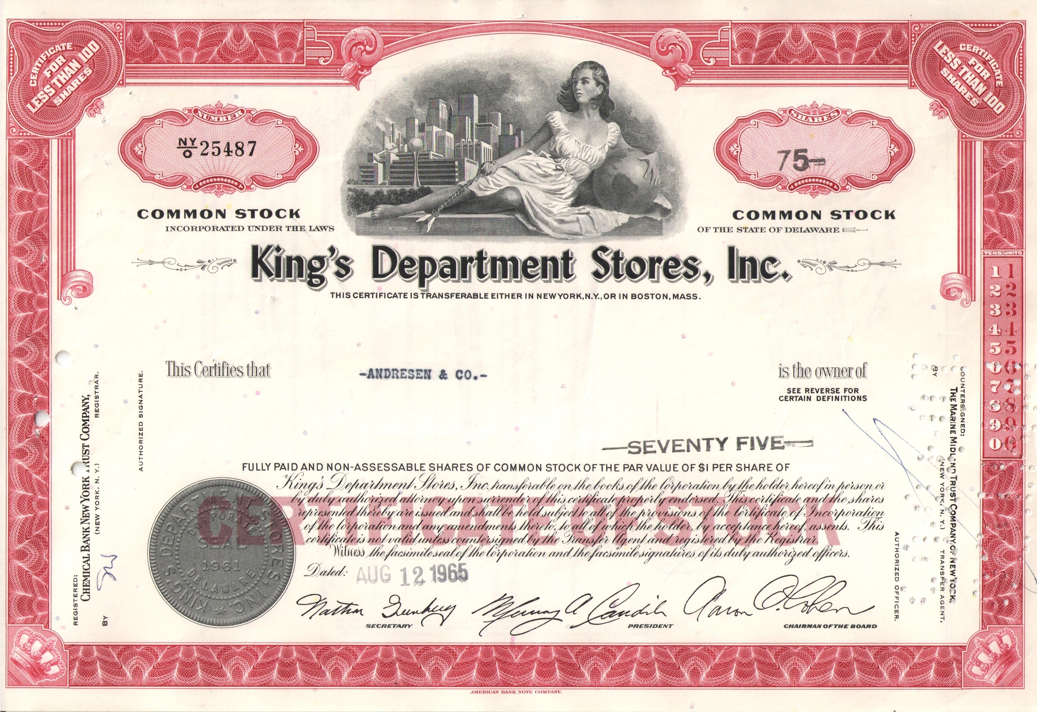 Ценные бумаги билет. Сертификаты США. Старые акции американских компаний.