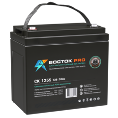 Аккумулятор ВОСТОК СК 1255 (AGM)