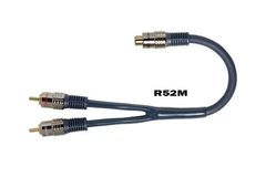DAXX R52 Проводные RCA адаптеры-разветвители -1шт-
