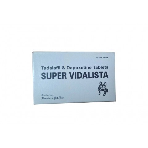 Препарат для усиления потенции и продления полового акта Super Vidalista 60 mg (10 шт.)