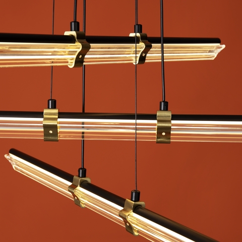 Подвесной светодиодный светильник Freya Brilliance FR5557PL-L22B1