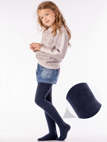 Детские махровые снаружи колготки W38.15N/796 Wola