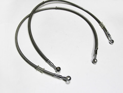 Передние тормозные шланги для Kawasaki ZX-6R 05-15, ZX-10R 04-14