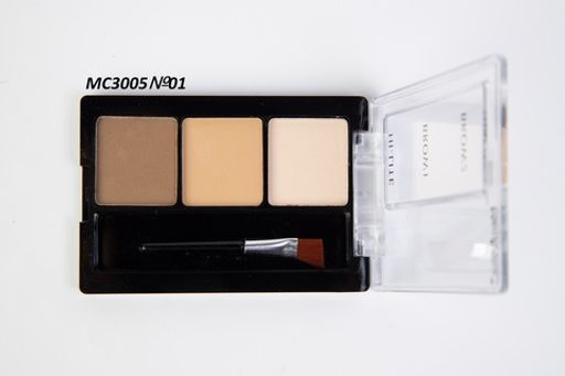 MC3005№01 Набор для бровей мини + кисть HI-LITE-BROW  light