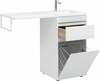 Aquanet 239299 Тумба c раковиной Токио 110 R напольная 1 ящик, б/к цвет белый глянец (239299)