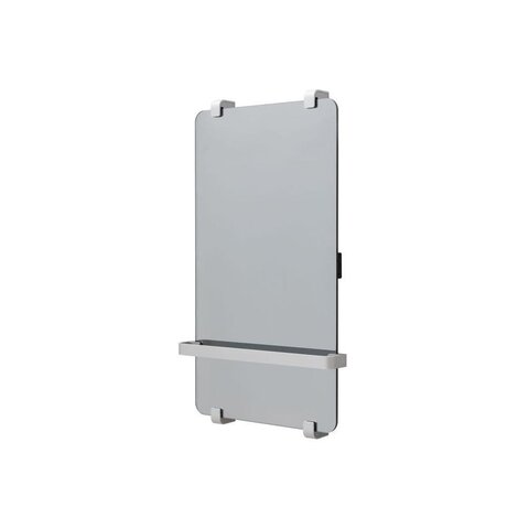 Allen Brau Infinity 288917 Полотенцесушитель электрический с рейлингом и креплением, цвет: серебро браш