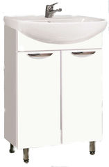 Тумба Ника (для умывальника Como 60) белый