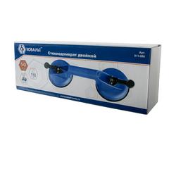 Стеклодомкрат КОБАЛЬТ двойнойпластиковый, 50 кг, коробка (911-086)