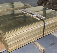 Лист латунный Л63. 1 мм - 30 мм