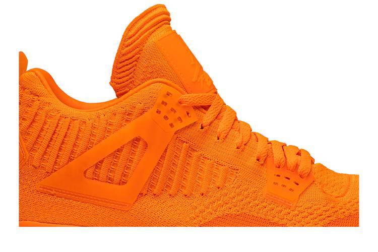 Jordan flyknit orange discount