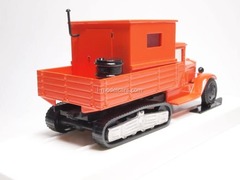 ZIS-22 Van Arctic small on skiing LOMO-AVM 1:43