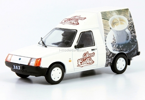 ZAZ-1305 (110550) Tavria Coffee Car 1:43 DeAgostini Service Vehicle #66