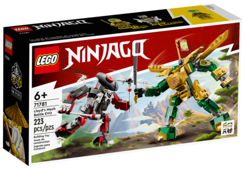 Конструктор Lego Ninjago 71781 Битва роботов Ллойда