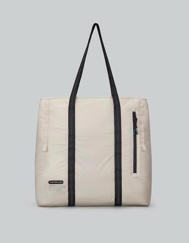 Сумка шоппер Gaston Luga Lightweight Shopper, белый оттенок Off White