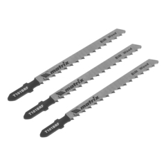 Полотна для электро лобзика по дереву, 3 шт, T101BRF, 75 x 2.5 мм, обратный зуб, Bim Matrix Professional, 78213