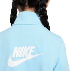 Детский теннисный костюм Nike Kids Sportswear Tracksuit - aquarius blue/court blue/white