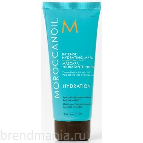 МАСКА ДЛЯ ВОЛОС ИНТЕНСИВНО УВЛАЖНЯЮЩАЯ / MOROCCANOIL INTENSE HYDRATING MASK 75 ml