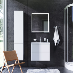 Тумба с раковиной подвесная, 60 см AM.PM GEM - M90FHX06022WG