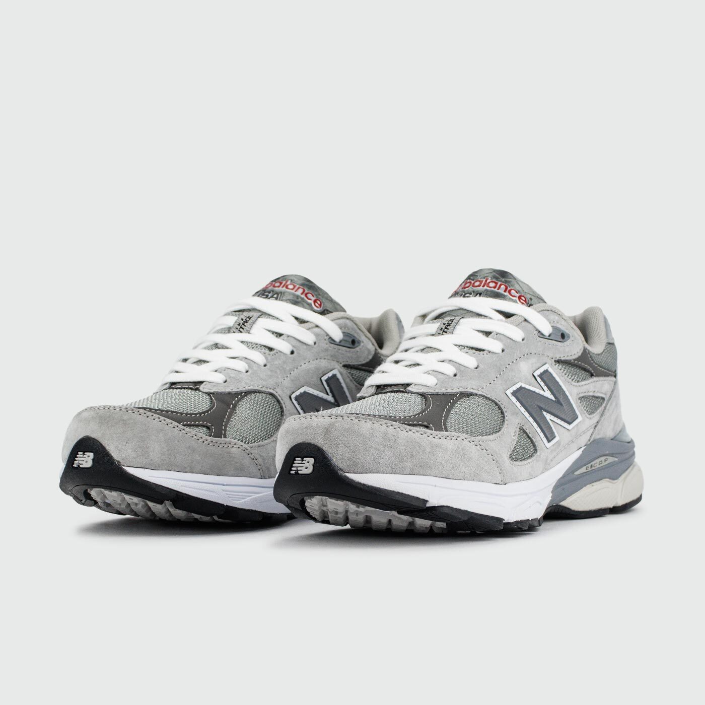 New Balance 990 v3 Grey White KICKSVIBE.RU