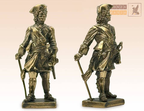 фигурка Петр 1 - высота 5 см.