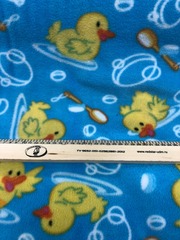 Флис принтованный FDY 230г/м2 ш160см утята